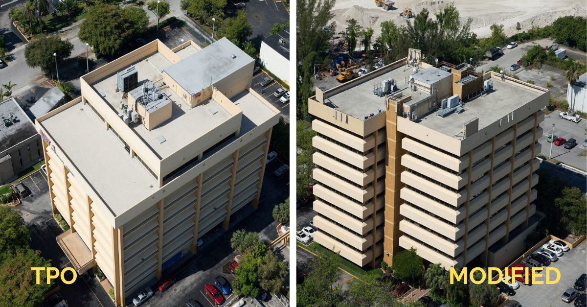 TPO V MODIFIED BITUMEN ROOFING South Florida